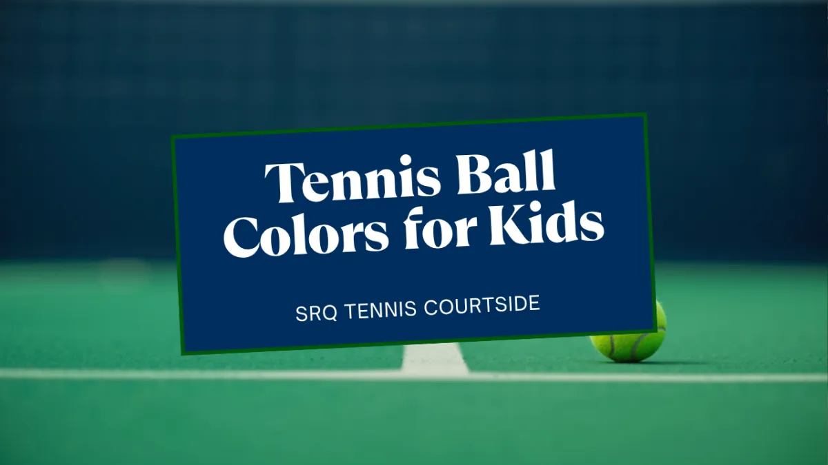 Red, Orange, Green: A Guide to Tennis Ball Colors for Kids