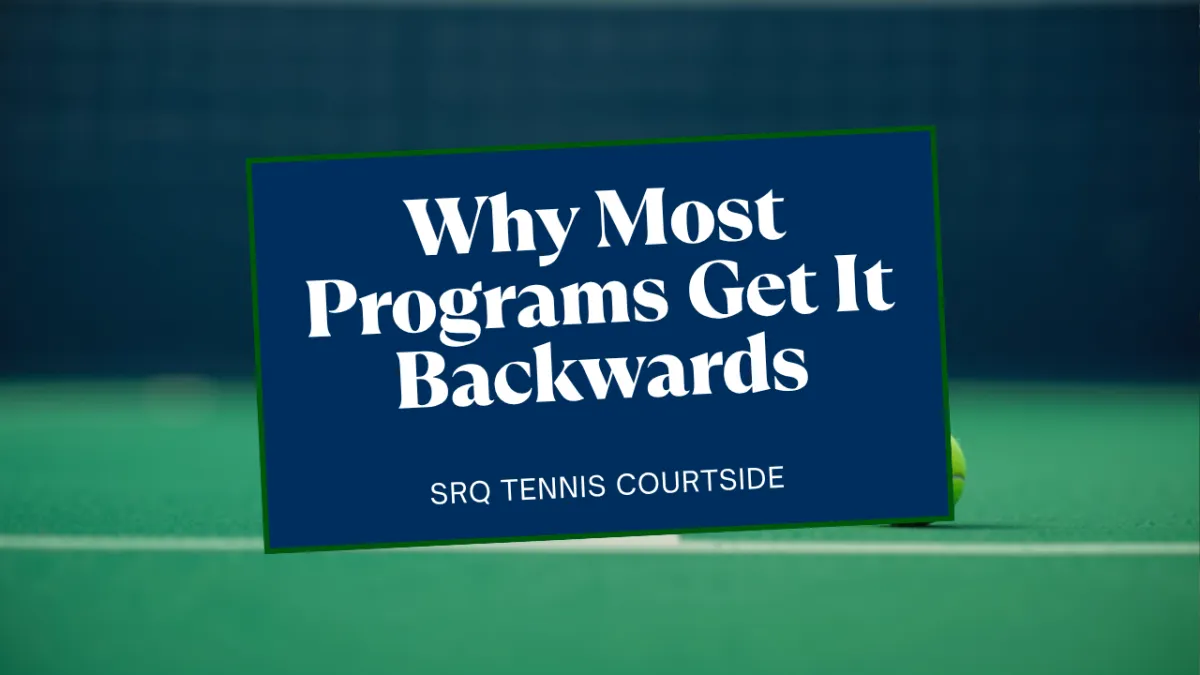 The Six Pillars: Why Most Junior Tennis Programs Get It Backwards