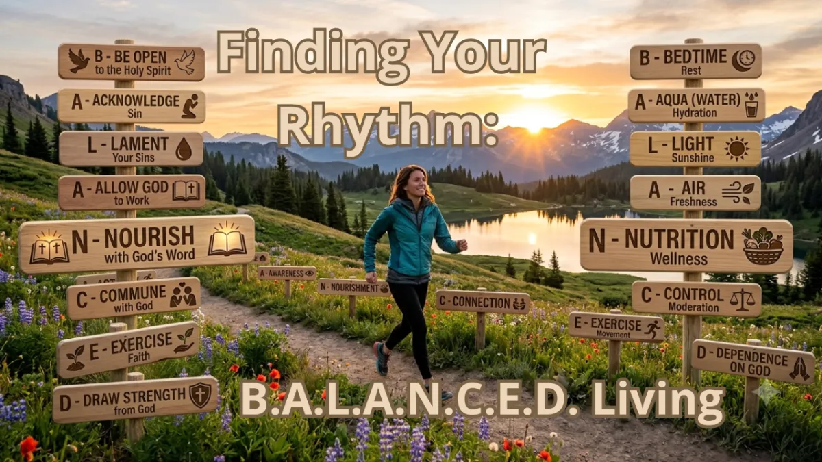 Finding Your Rhythm: B.A.L.A.N.C.E.D. Living