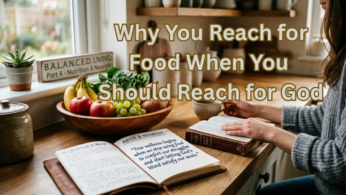Why You Reach for Food When You Should Reach for God