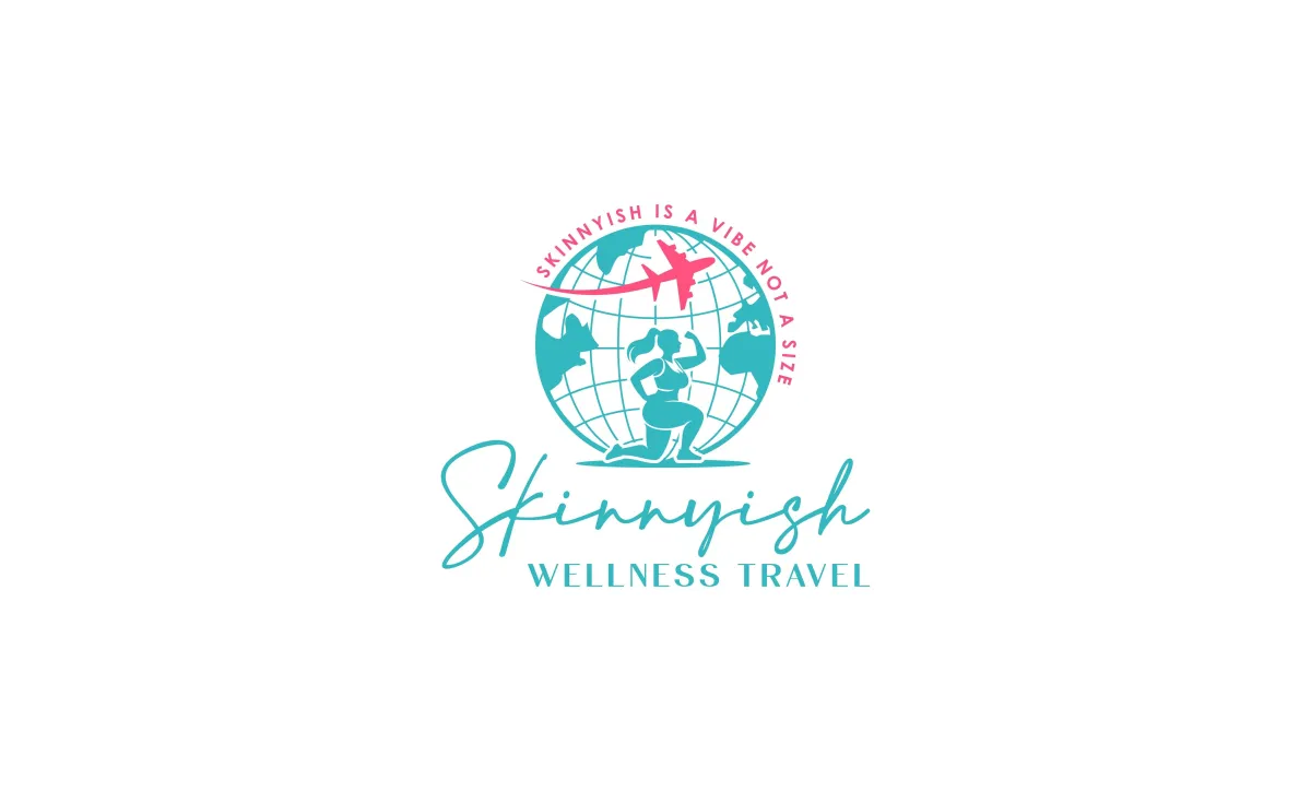 Skinnyish Travel Globe Logo