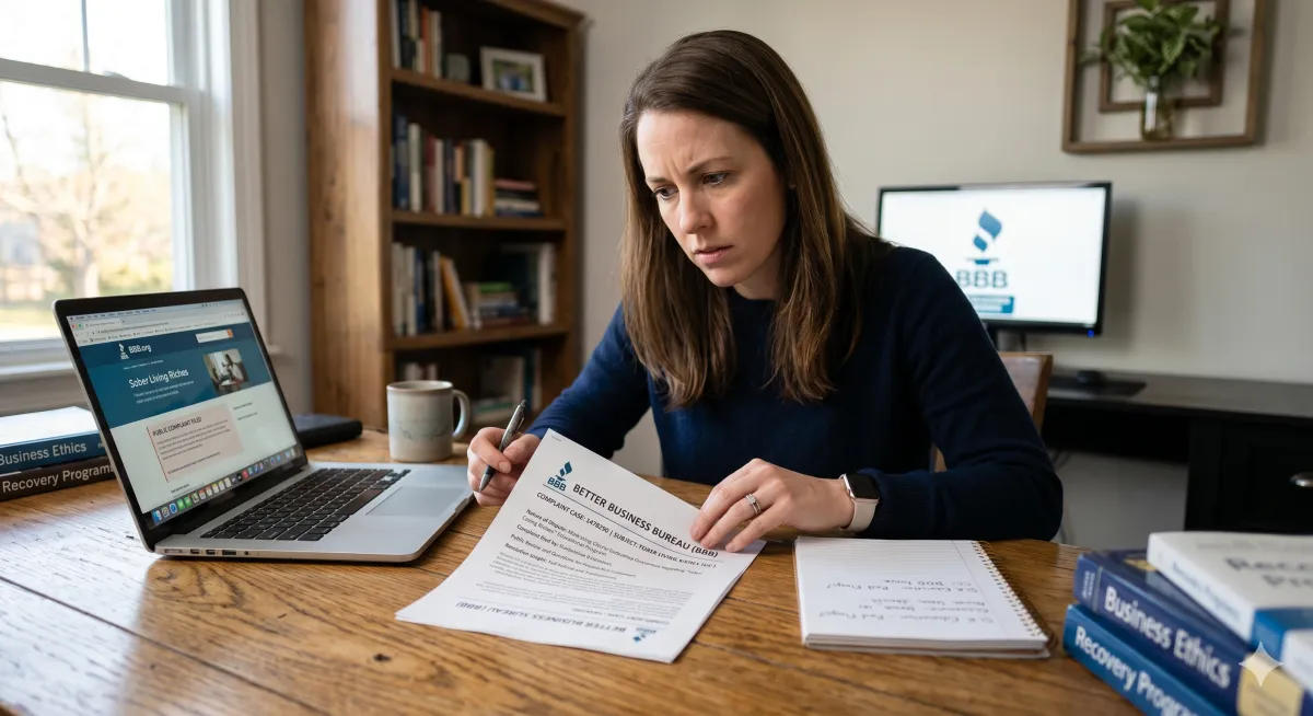 Sober Living Riches BBB Complaint: What Prospective Customers Should Know