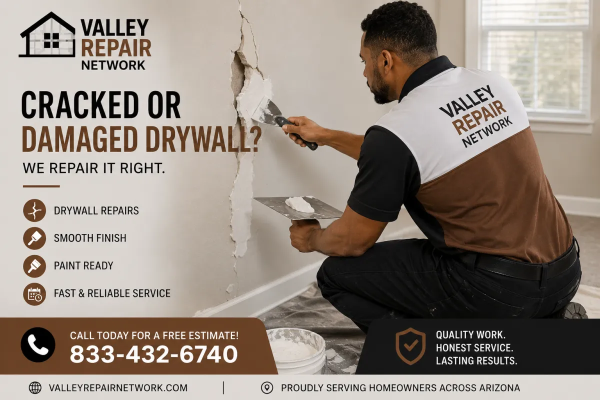 Cracked or Damaged Drywall? Here's Why You Should Repair It Sooner Rather Than Later