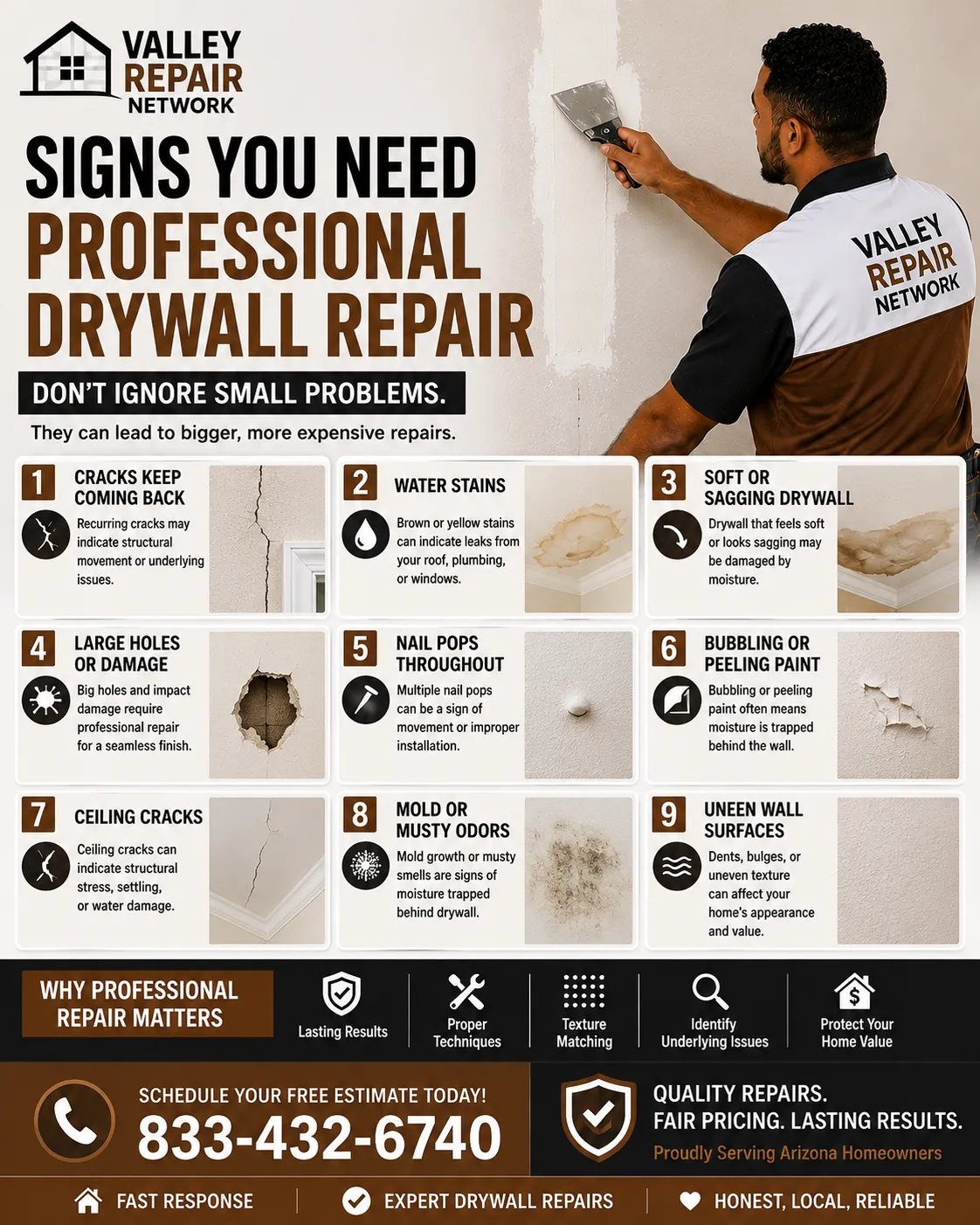Signs You Need Professional Drywall Repair