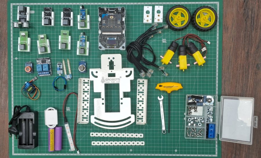 Grobots Ultima Lite kit designed for activities that complete within a 40-minute school period