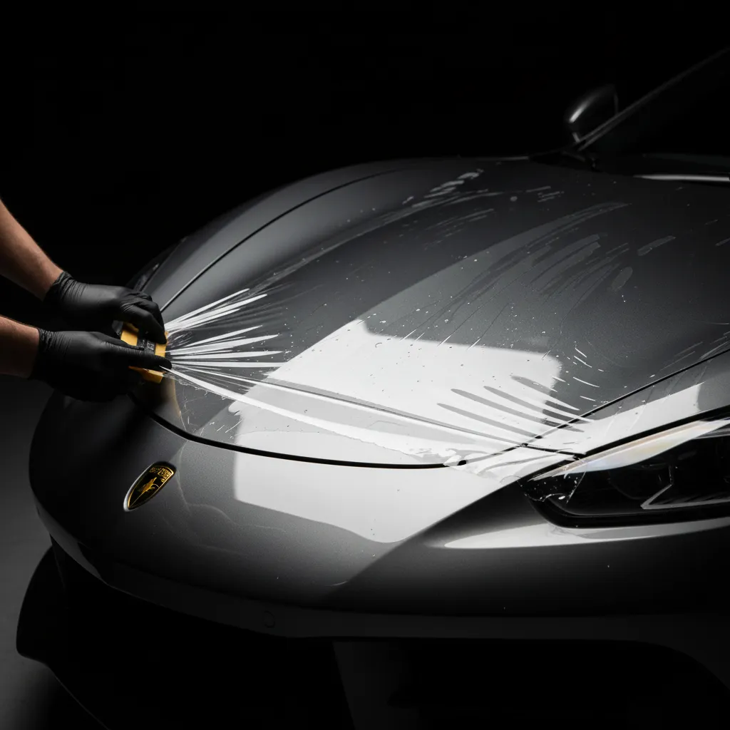 Paint Protection Film application process