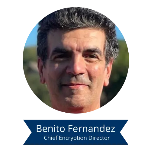 Benito is an Encryption Expert - way beyond securing your data