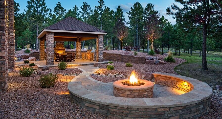 Plano Concrete levels Patio.