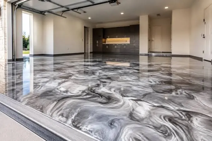 Plano Concrete levels Epoxy Flooring.