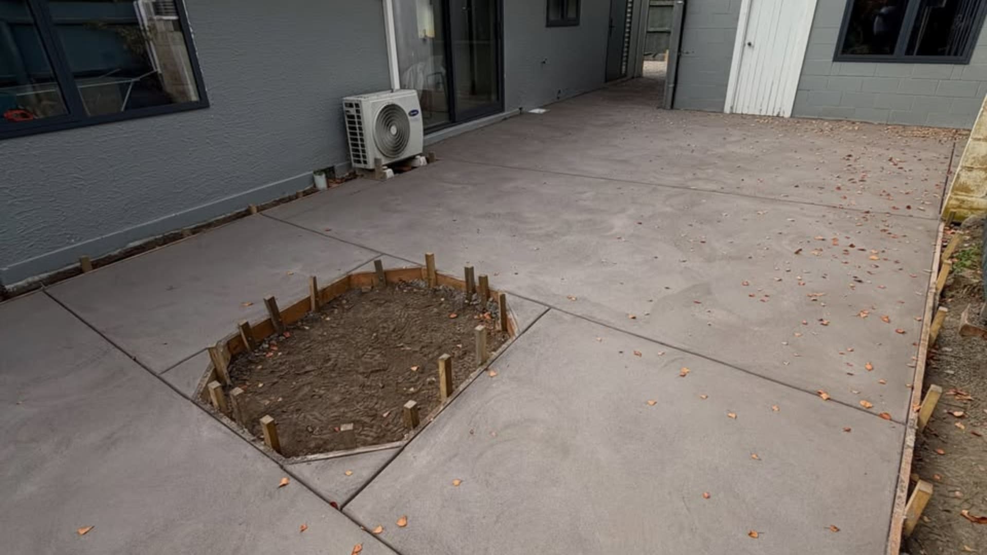 Durable coloured concrete finish designed to enhance outdoor spaces