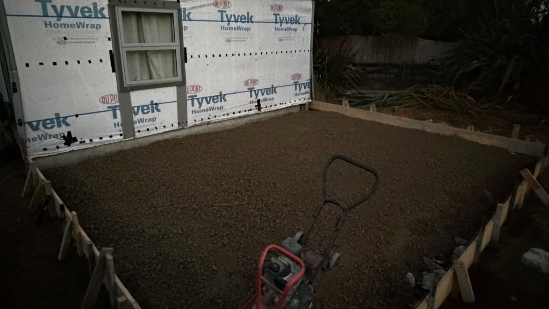 Residential concrete patio Ashburton