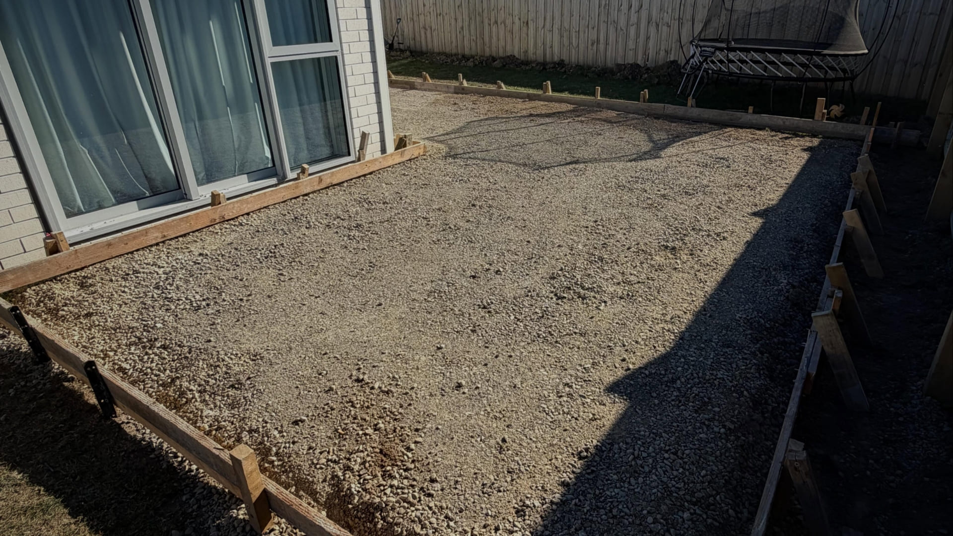 Concrete driveway resurfacing completed for a Christchurch property