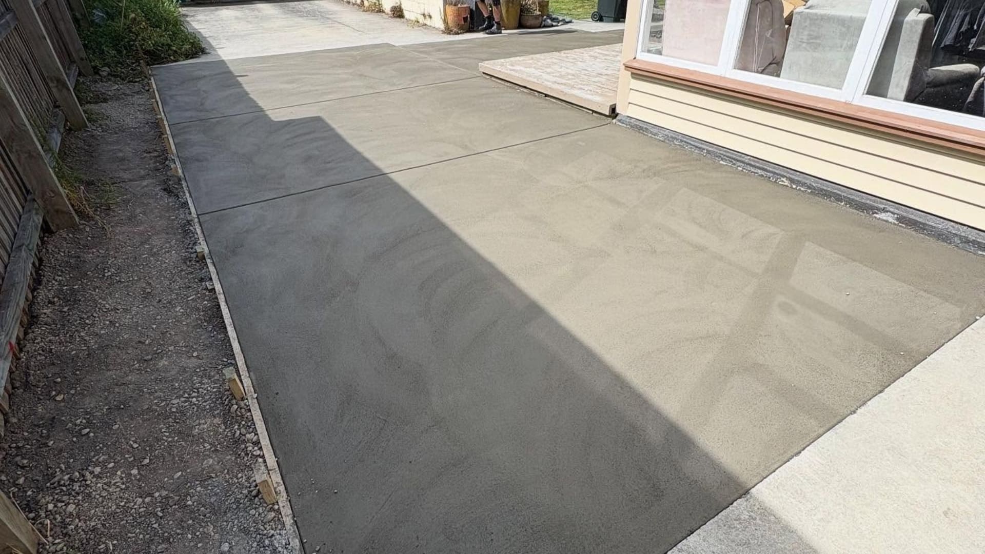 Concrete driveway Halswell
