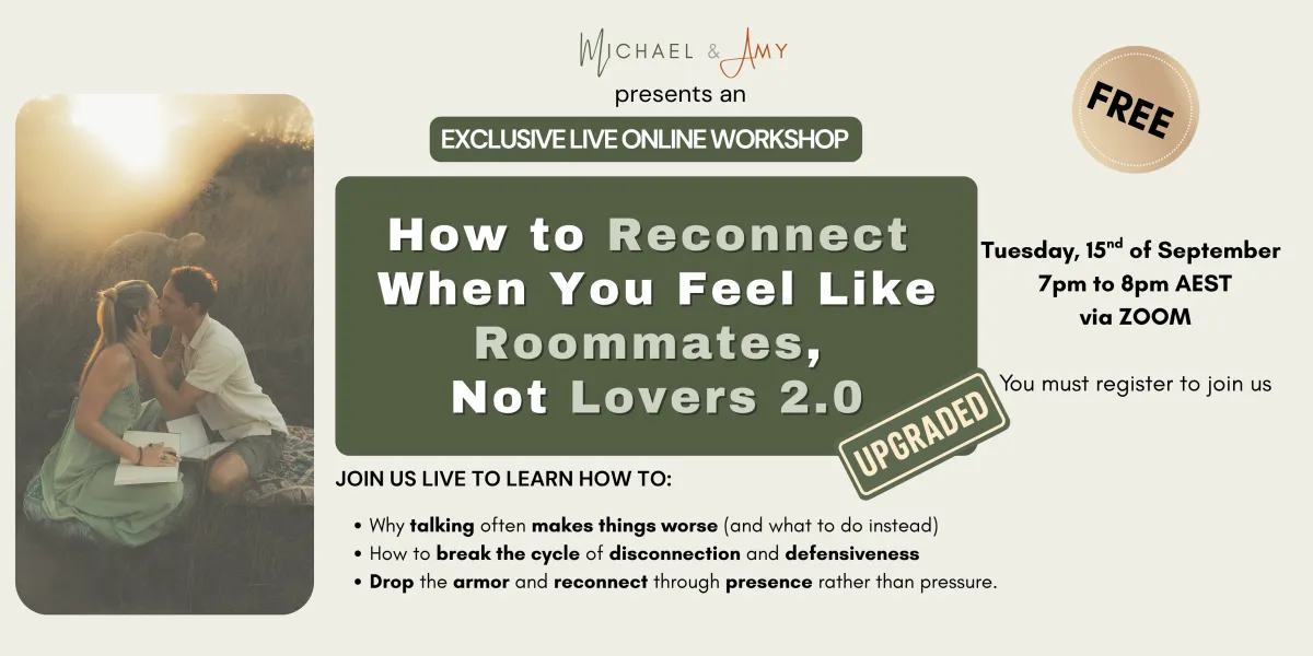 Couples Workshop Rockhampton Roommates to Lovers