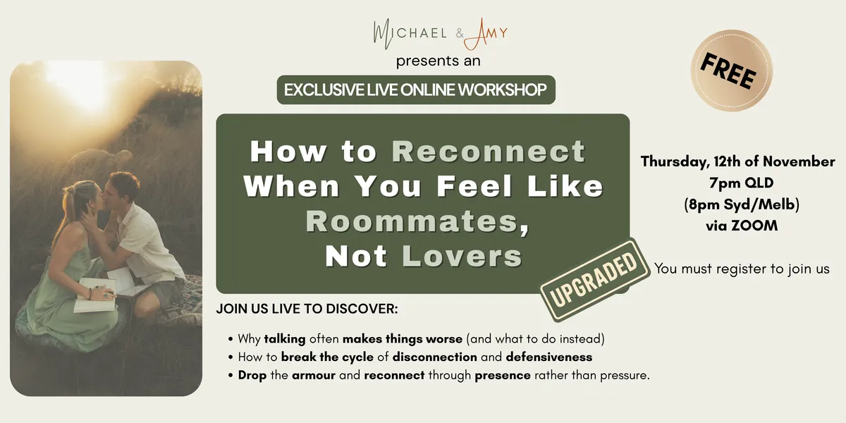 Roommates to Lovers Online Workshop FREE
