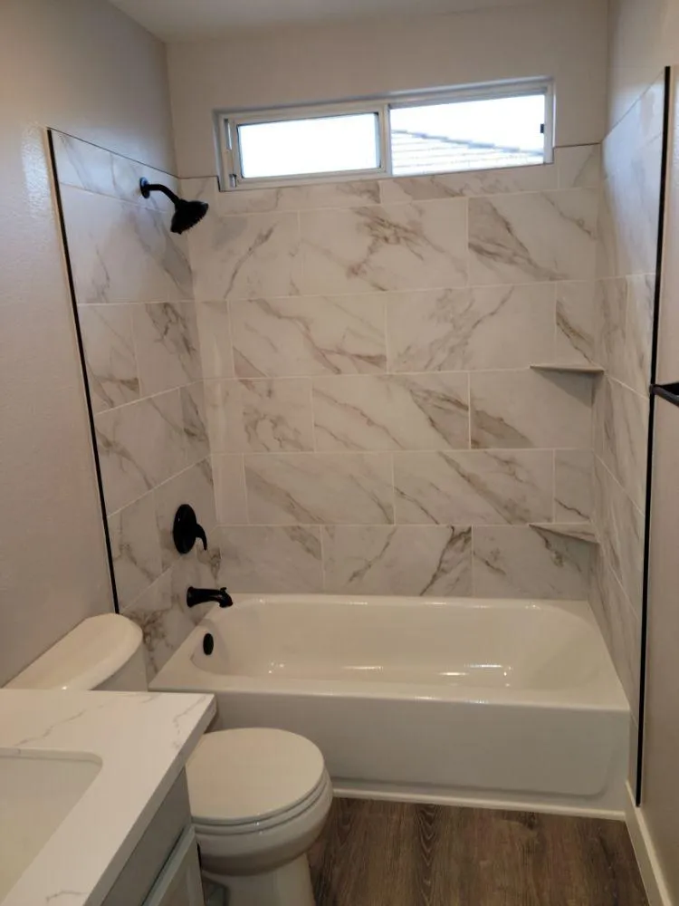 New Tub Installation with Tile Surround - Elk Grove, CA