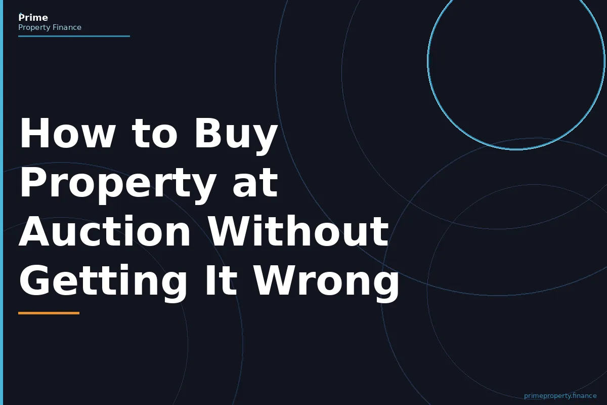 How to Buy Property at Auction Without Getting It Wrong
