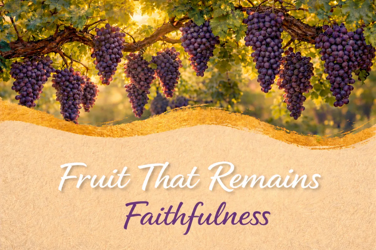 Faithfulness - Fruit That Remains