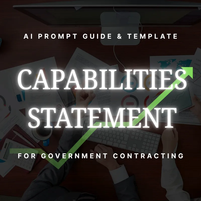 Capabilities statement prompt and template