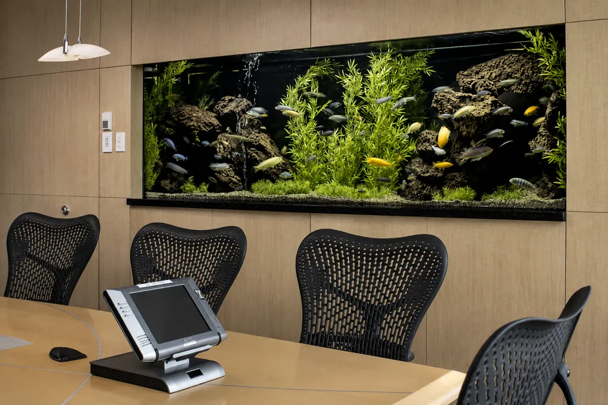 Custom Builtin Aquarium design