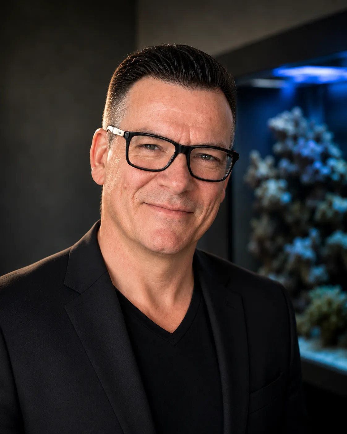 Sean Holland, founder of Holland Aquarium Enterprises