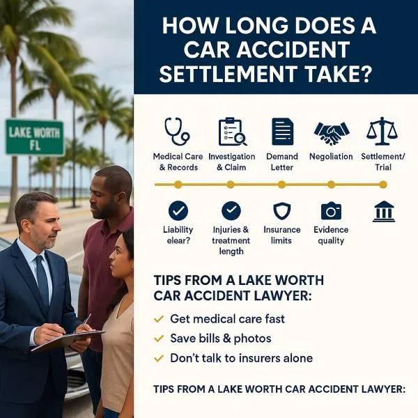 How long does a car accident settlement take depends on many different factors of the case