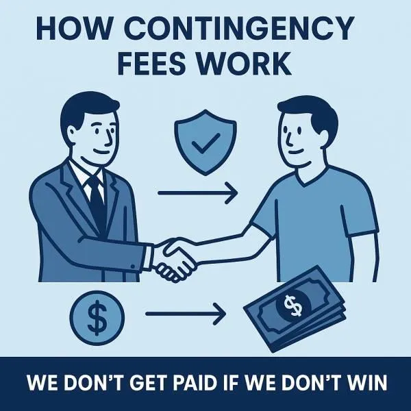 Contigeny Fee - We don't Get Paid if We Don't Wi