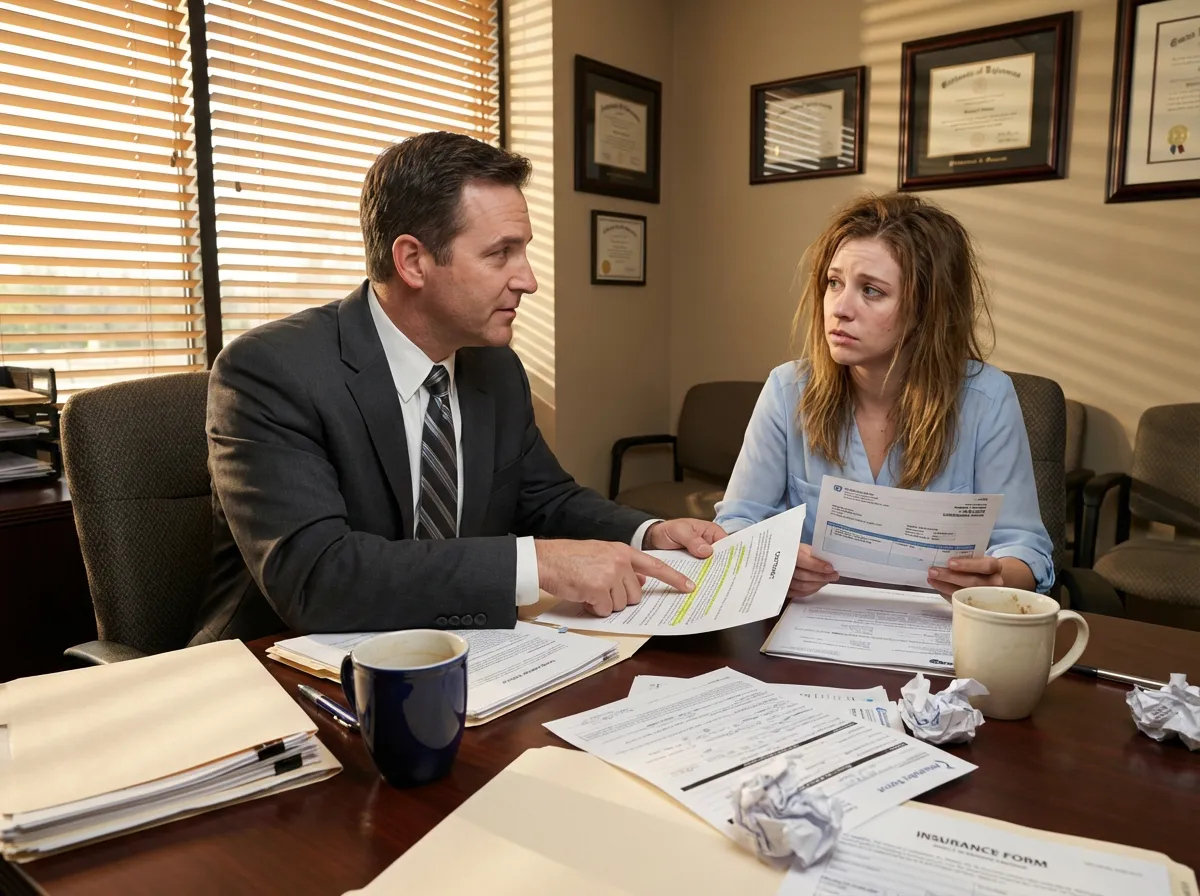 Medical bills from a personal injury case