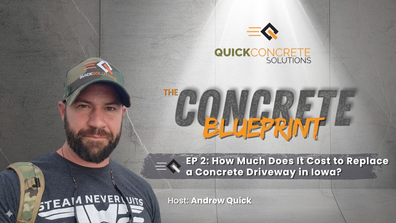 Driveway Replacement Cost Waukee IA: Real 2026 Pricing