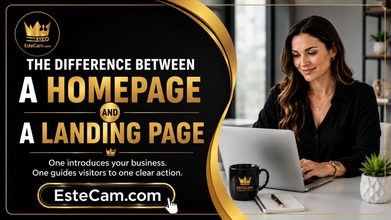 The Difference Between a Homepage and a Landing Page