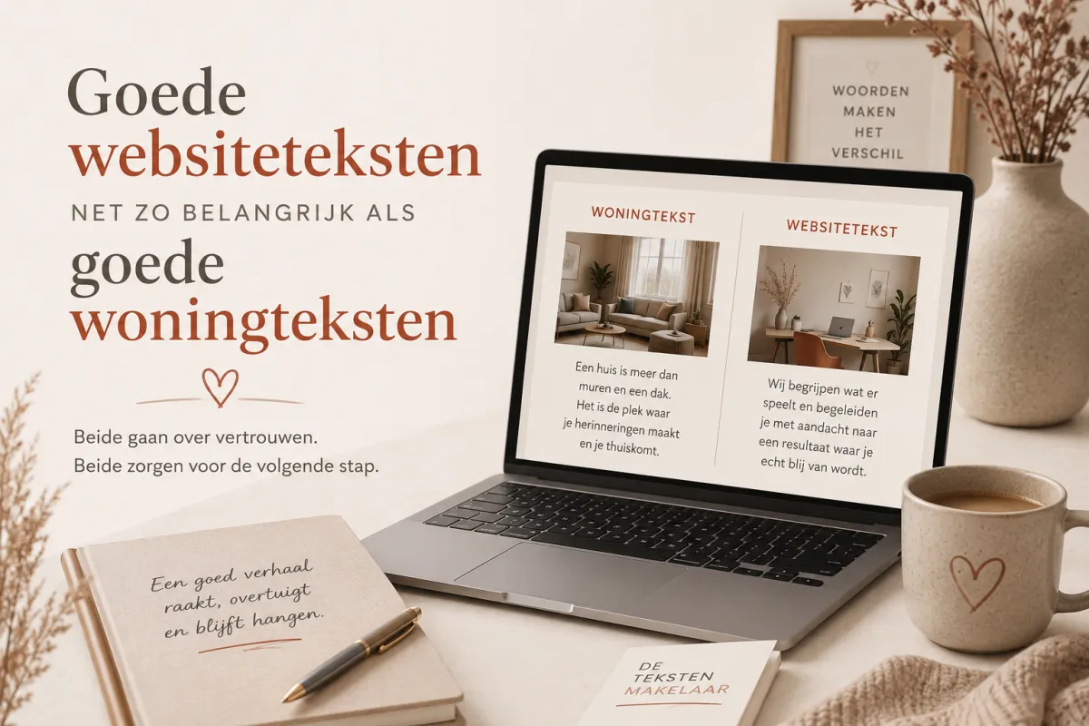 Als woorden een woning kunnen verkopen, waarom dan niet jouw makelaarskantoor?
