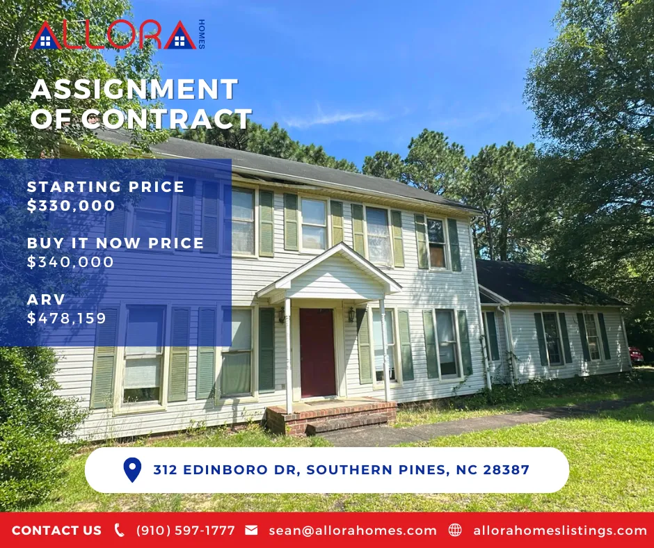 312 Edinboro Dr,  Southern Pines, NC 28387