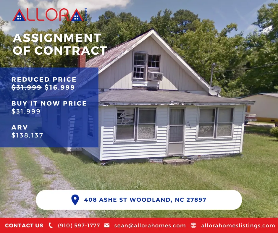 408 Ashe St,  Woodland, NC 27897