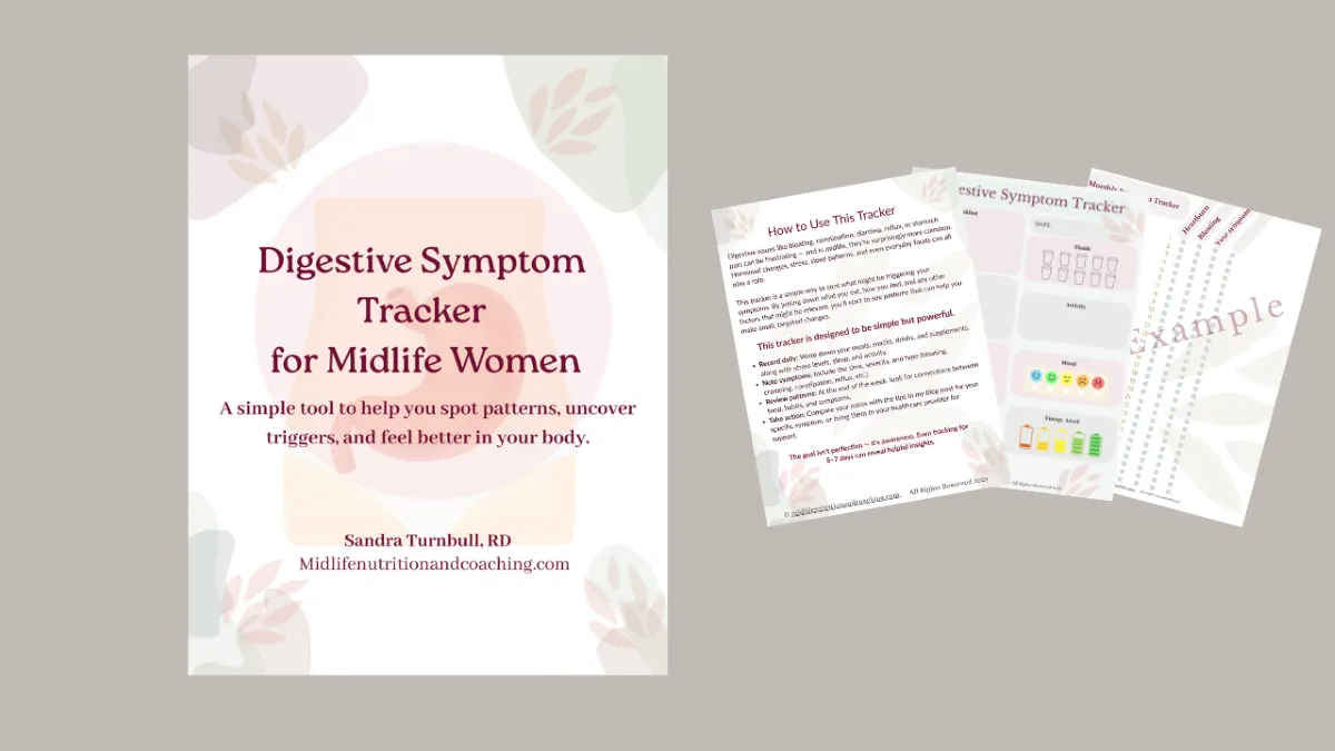 Digestive Symptomm Tracker for Midlife Women