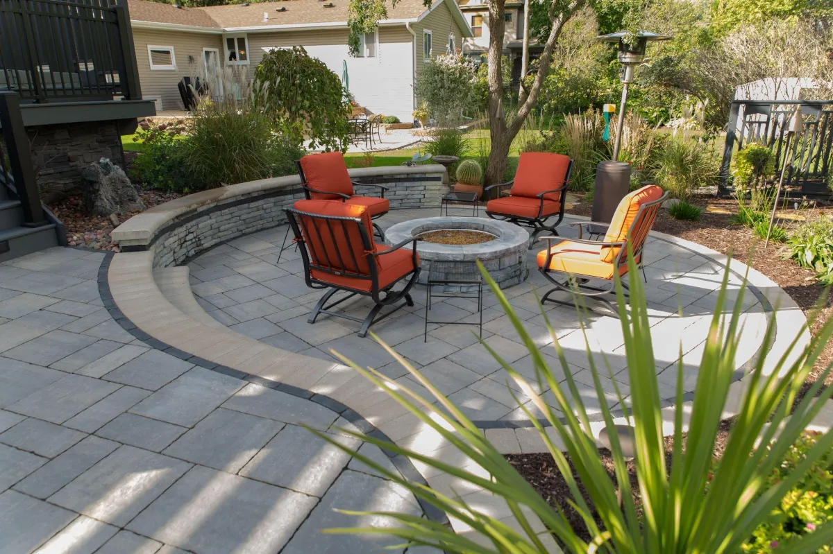 Madison Concrete builds and installs Patio.