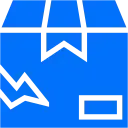 cracked house icon