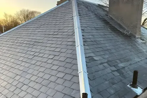 New completed roof