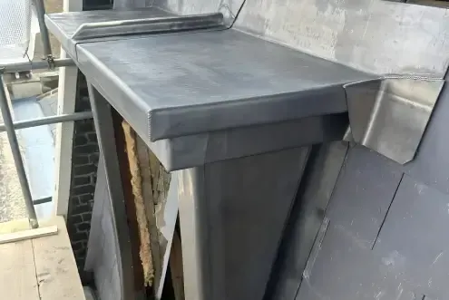 Image of a new chimney pad