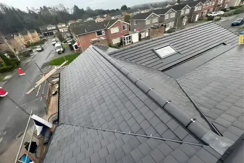 Image of a new roof