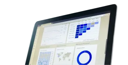 Screen with complete data clarity