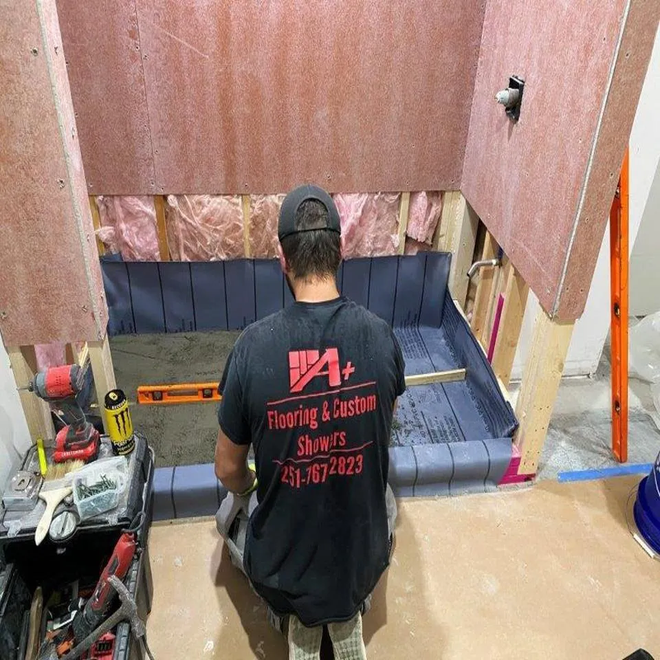 Tub-to-Shower Conversion