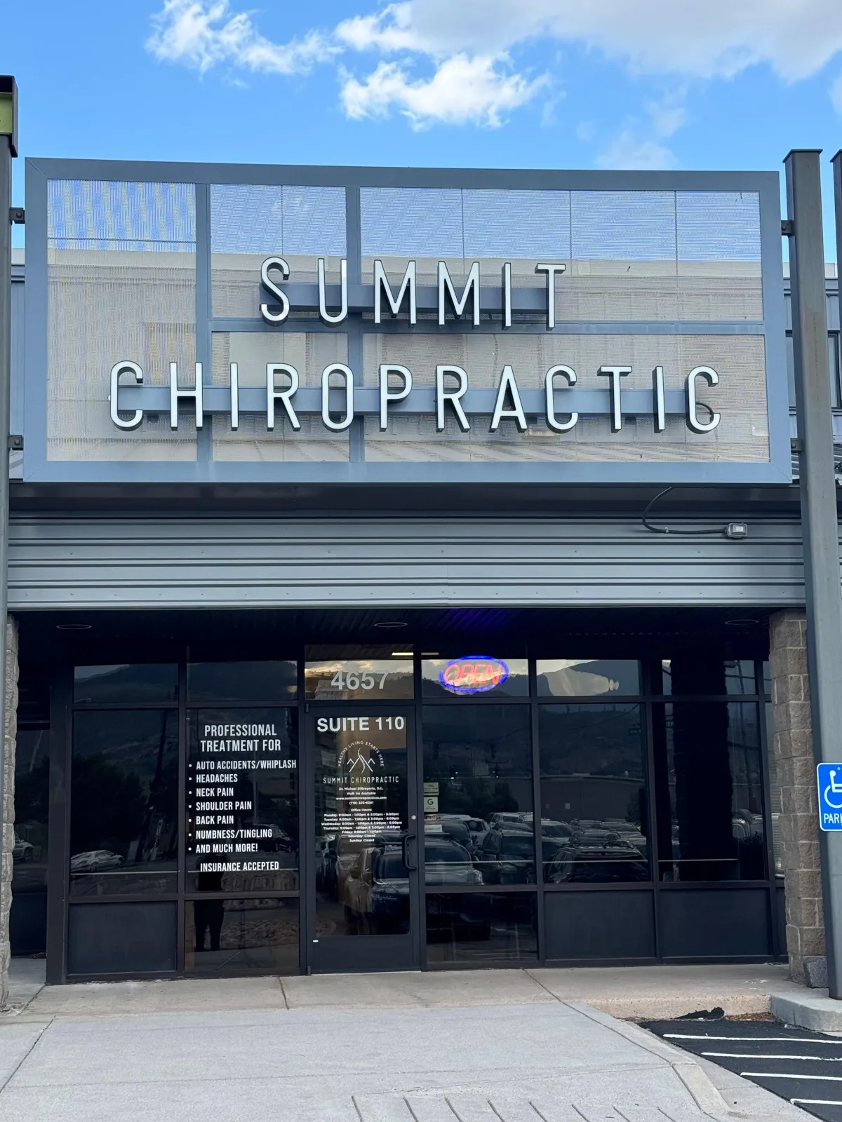 Summit Chiropractic Office Picture