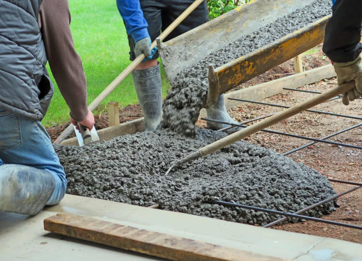 Concrete slab pouring pueblo colorado.