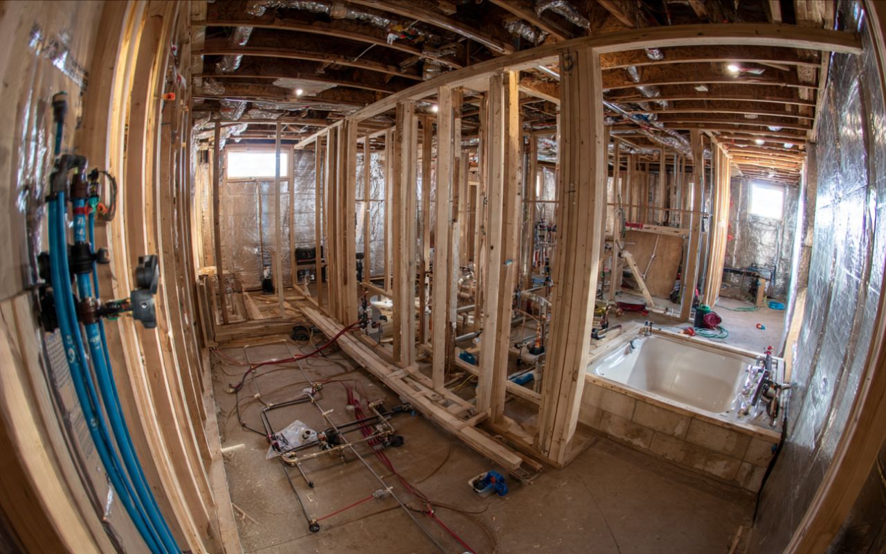 bathroom addition in Monument, NM with a smart and simple layout