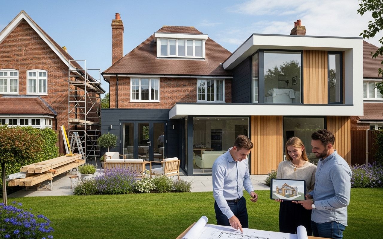 Addition feasibility checklist used for planning a home expansion