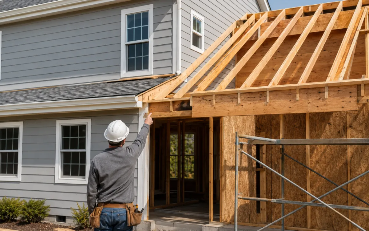 Planning a roof tie-in for additions on a residential home