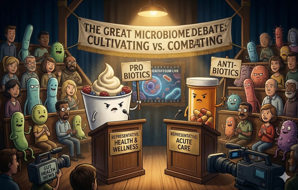 Probiotics vs Antibiotics: Why Gut Healing Starts With the Right Foundation