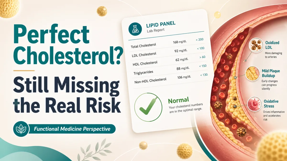 Why Normal Cholesterol Labs Can Still Miss Heart Risk