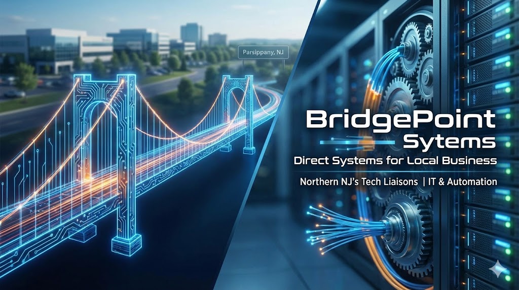 IT team in Northern New Jersey reviewing utility bills and network diagrams during an audit meeting