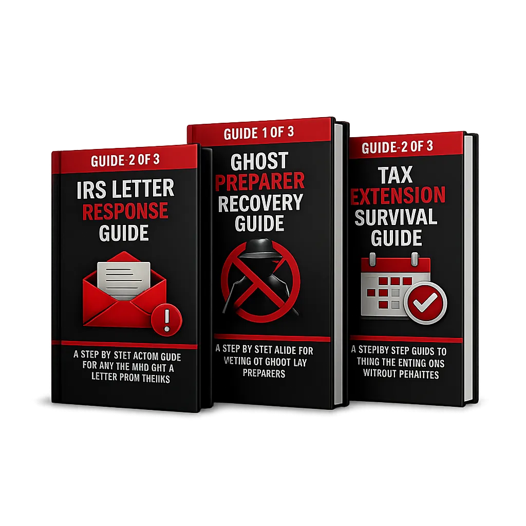 3D Mockup of the IRS Emergency Toolkit digital guides